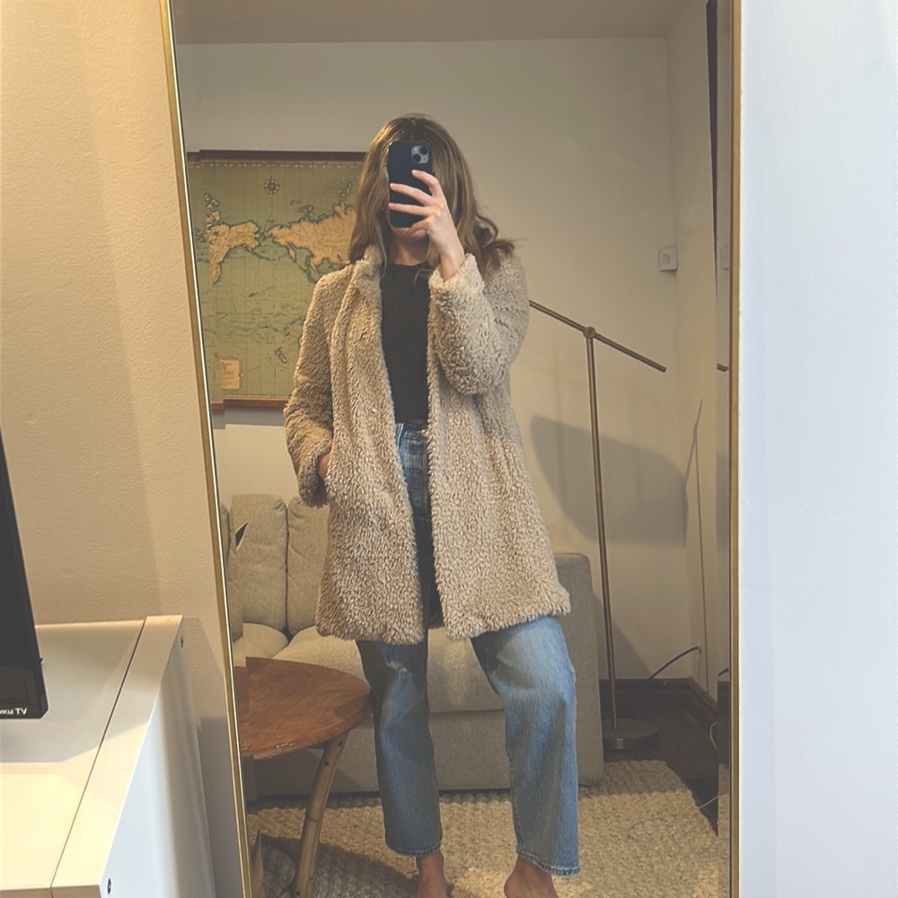 Kenneth Cole Teddy Coat - Picture 2 of 5